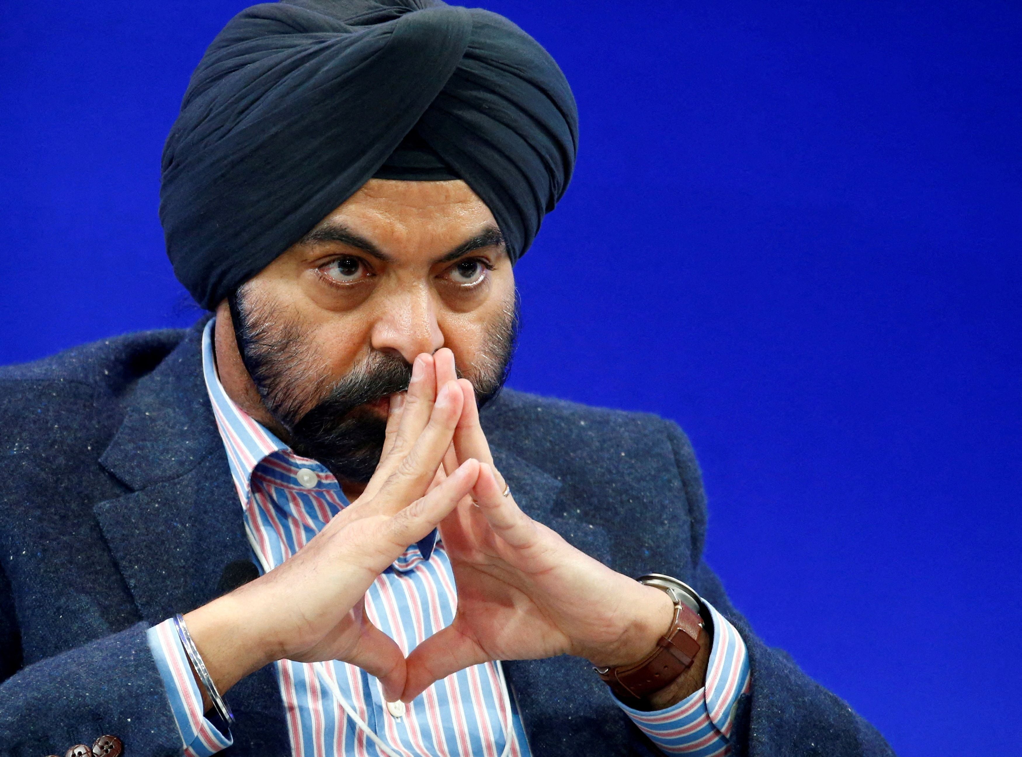 Ajay Banga, ex presidente de Mastercard y candidato a presidir el BM
Reuters
