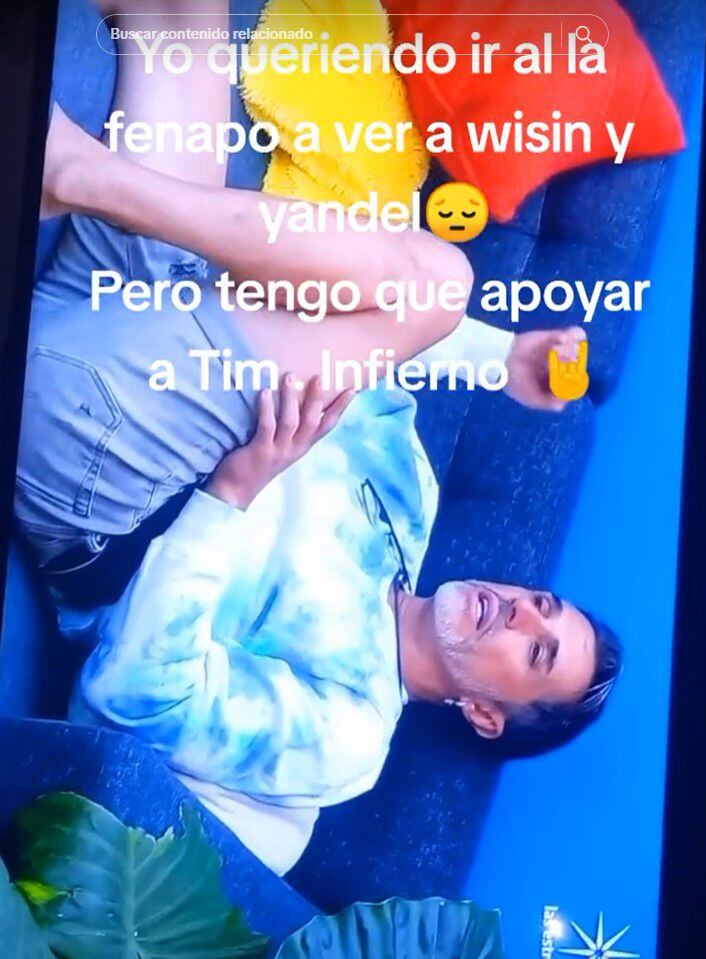 Una usuaria de TikTok aseguró que no pudo ver a Wisin y Yandel porque debía apoyar al Team Infierno de La Casa de los Famosos