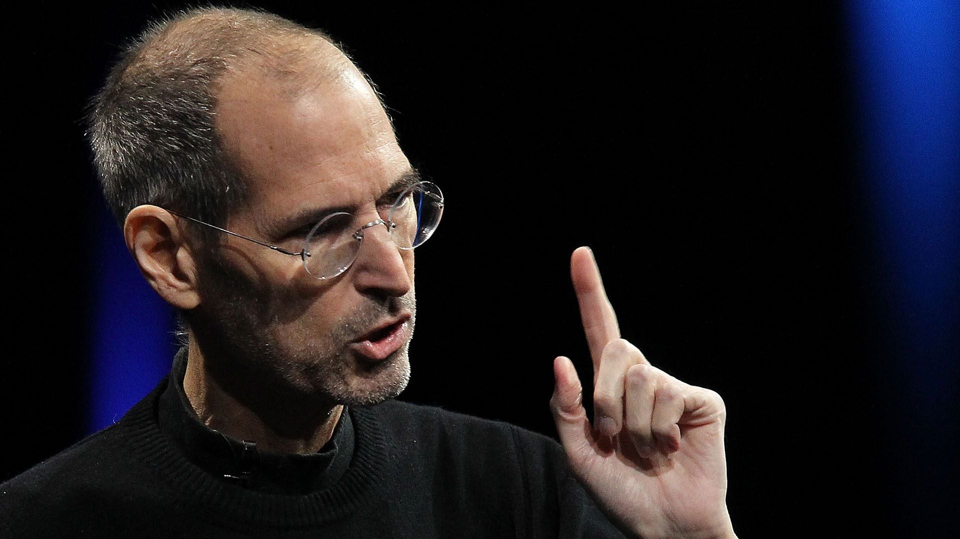 El CEO de Apple, Steve Jobs, pronuncia el discurso de apertura en la Conferencia Mundial de Desarrolladores de Apple 2011 en el Moscone Center el 6 de junio de 2011 en San Francisco, California.   (Photo by Justin Sullivan/Getty Images)