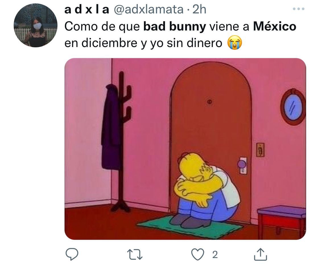 Los mejores memes que dejó Bad Bunny y la preventa de boletos para el  “World's Hottest Tour” - Infobae