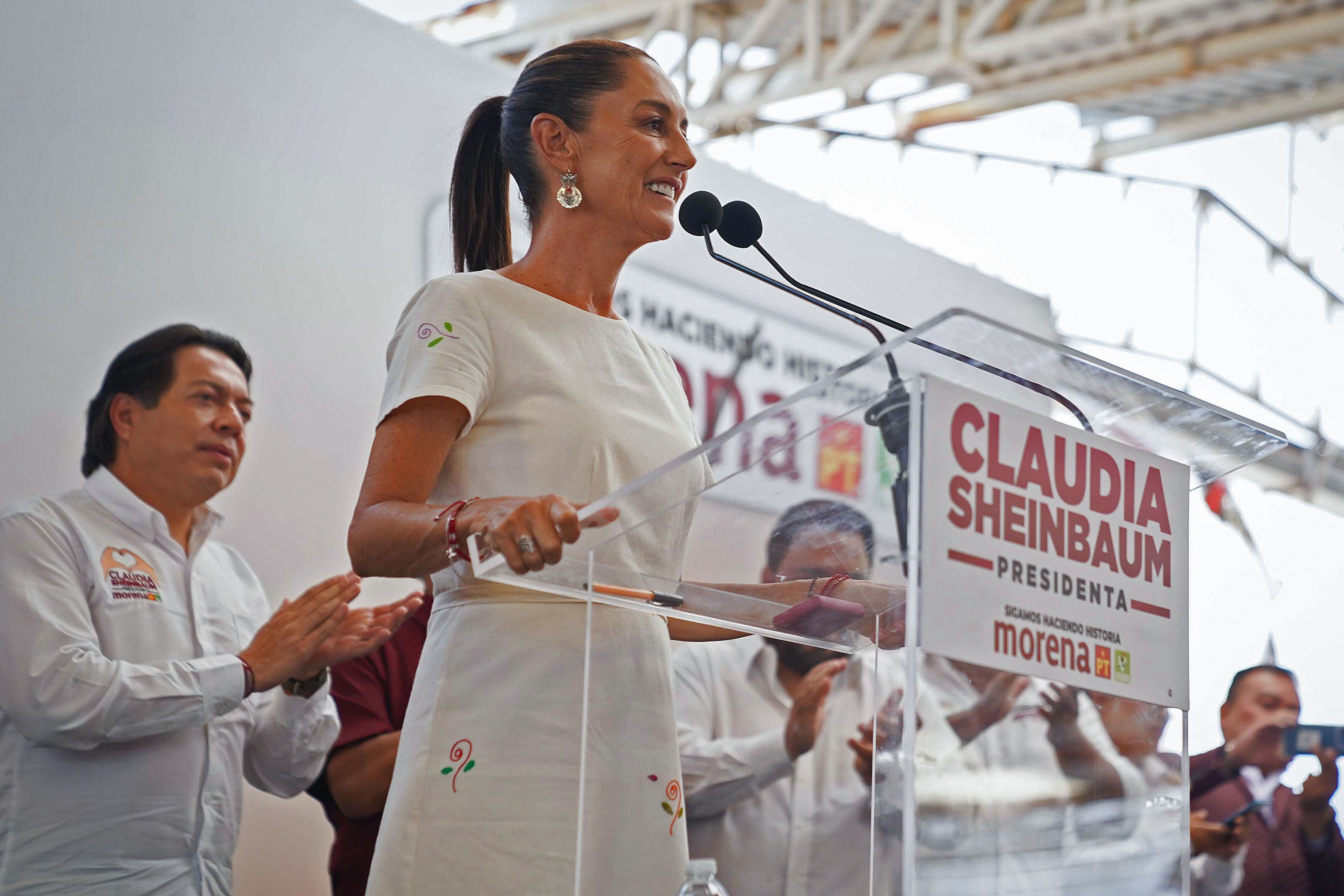 Sheinbaum reconoce un período prolongado de clima seco en la región alrededor de la Ciudad de México.