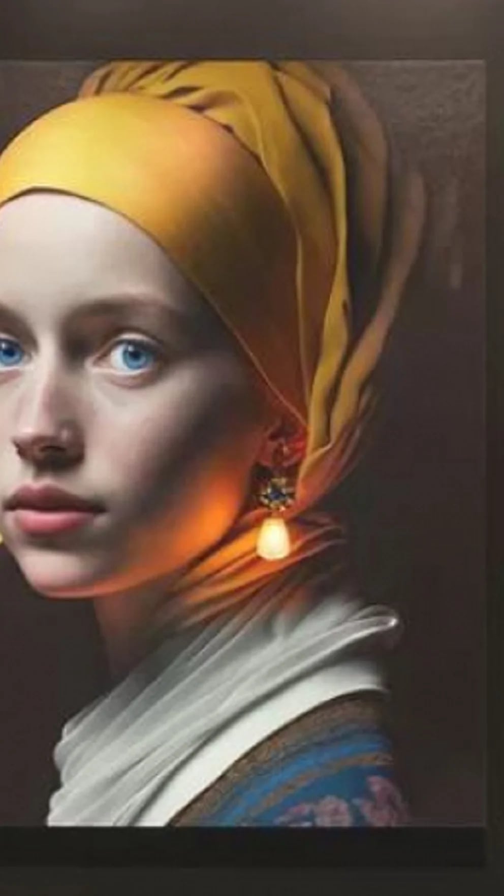 El museo Mauritshuis de la Haya cambia la famosa pintura 'La joven de la  perla' por un cuadro hecho por IA