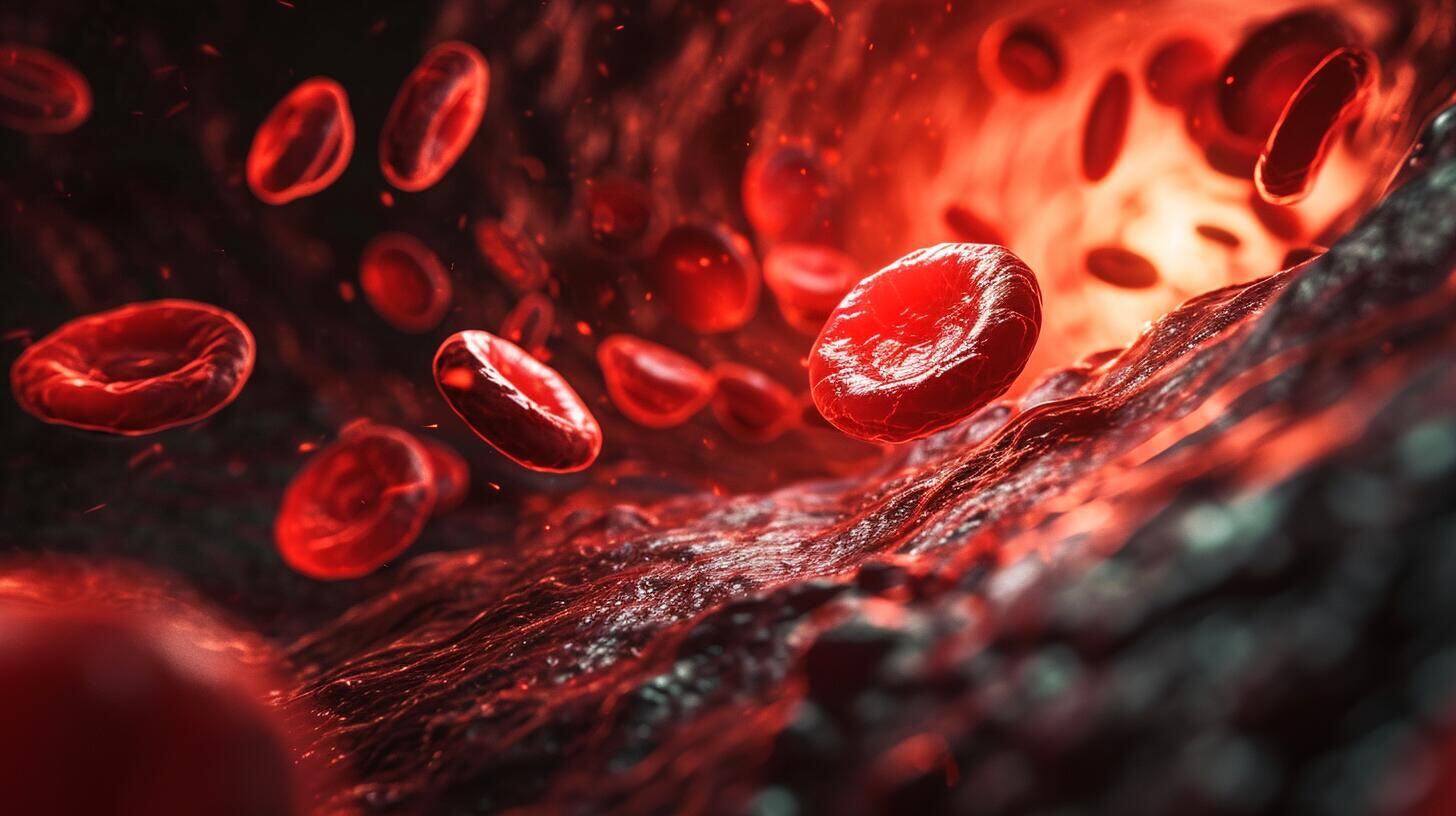 Glóbulos rojos, elementos fundamentales en la corriente sanguínea, capturados bajo el microscopio. Una exploración fascinante en el universo de la biología, ciencia y cuidado médico. (Imagen Ilustrativa Infobae)