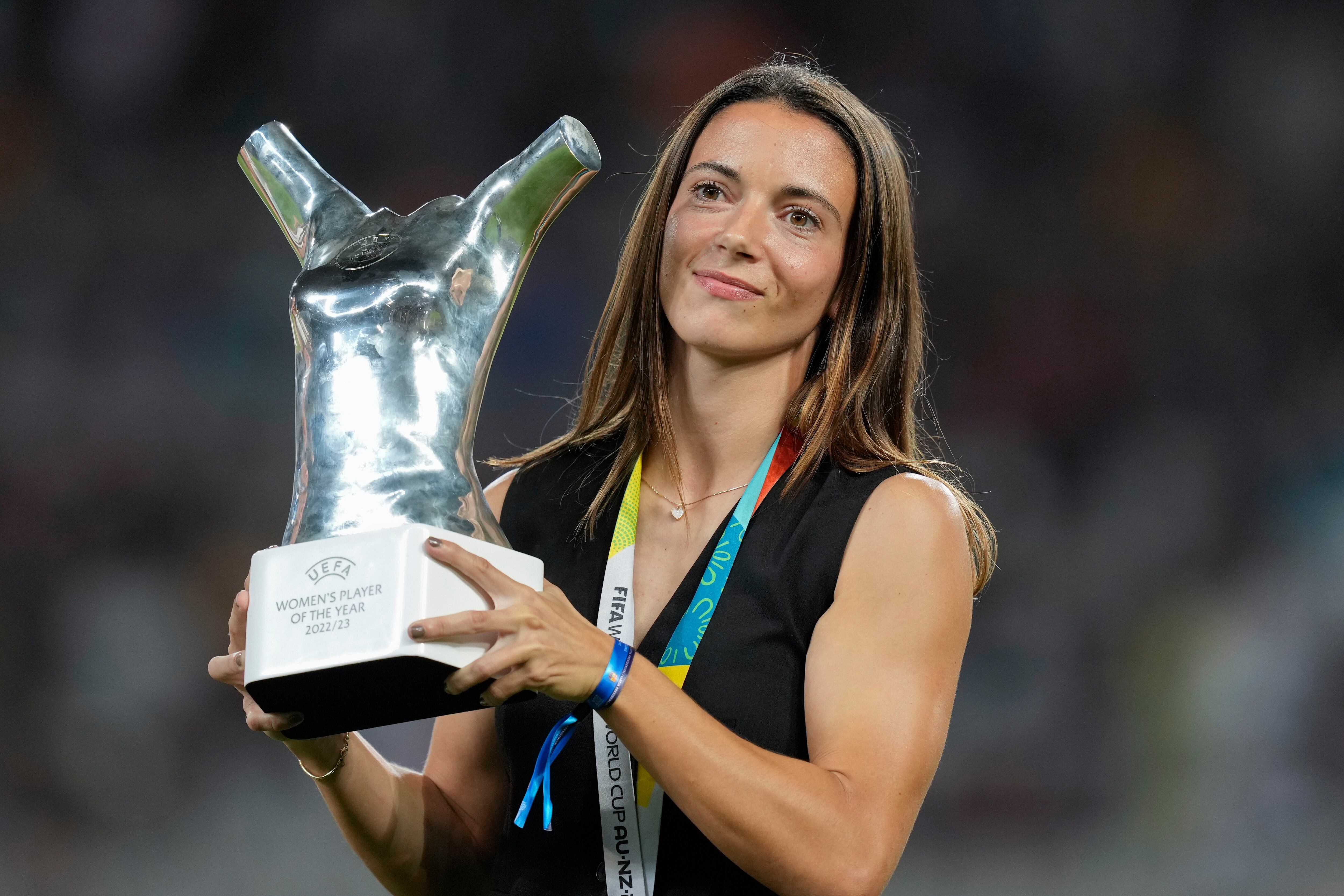 La jugadora de la selección española Aitana Bonmatí (EFE/ Enric Fontcuberta) 