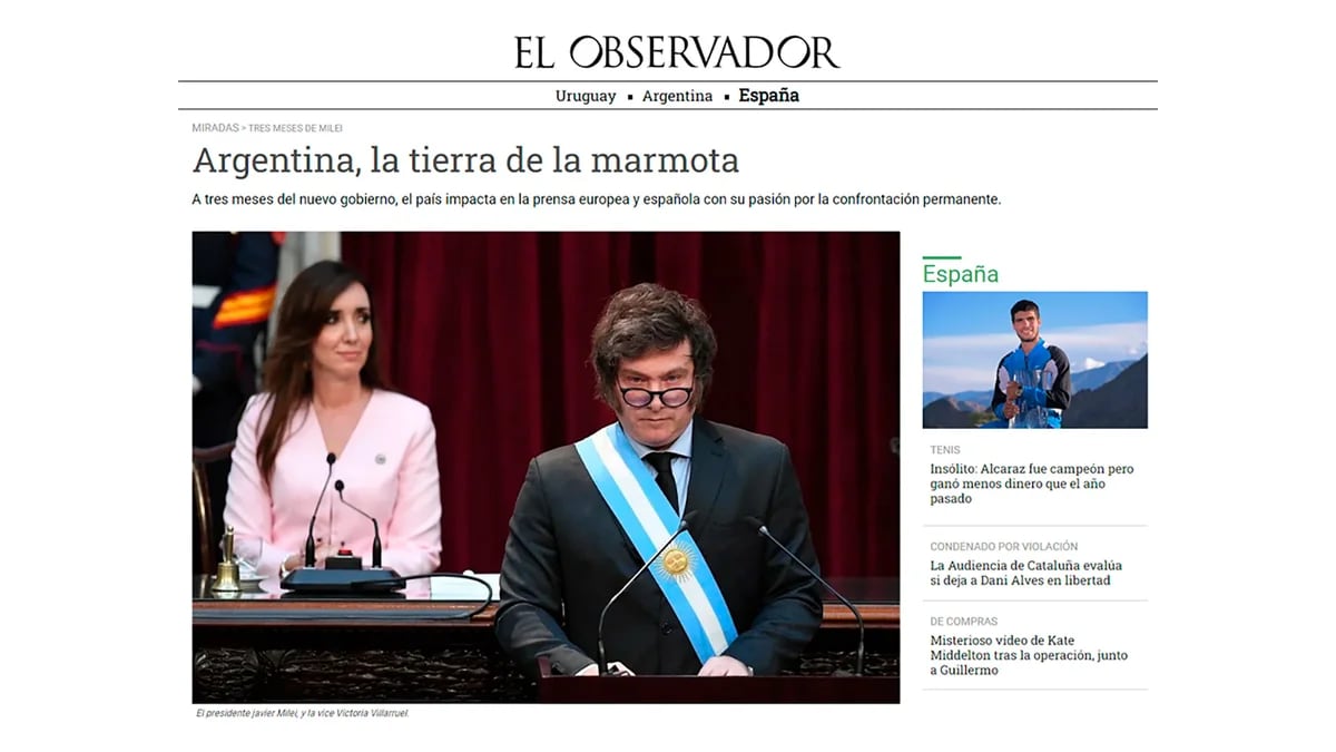 “Tierra de la marmota” y “Batalla cultural”: cómo analizó la prensa mundial los primeros 100 días del gobierno de Milei