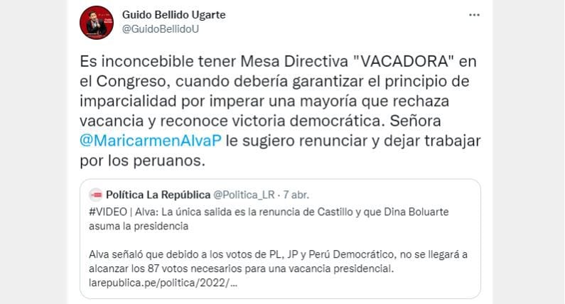 Poder Judicial Desestima Imponer Comparecencia Con Restricciones A Guido Bellido Y Guillermo 9298