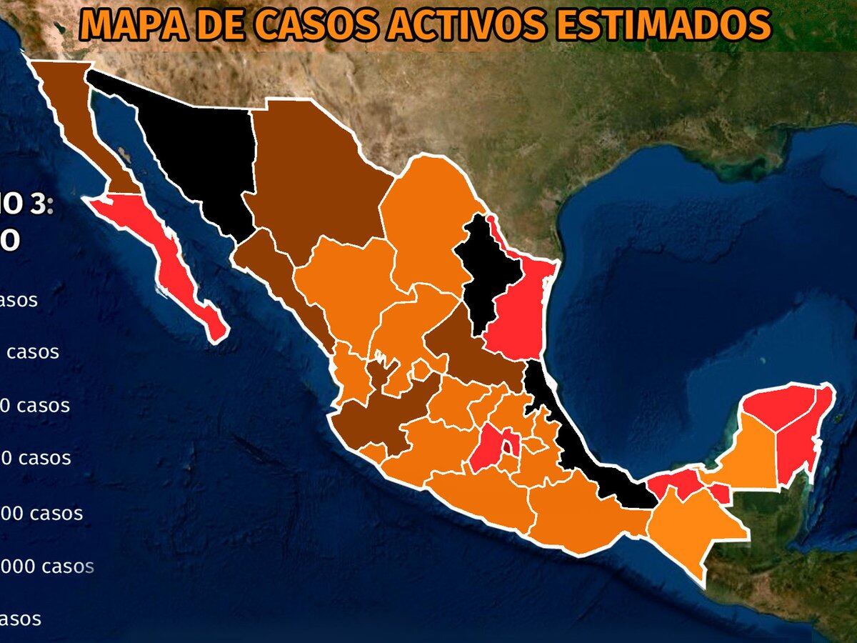 Mapa Del Coronavirus En Mexico 10 De Junio Los Seis Estados Que Tienen Mas Casos Activos Infobae