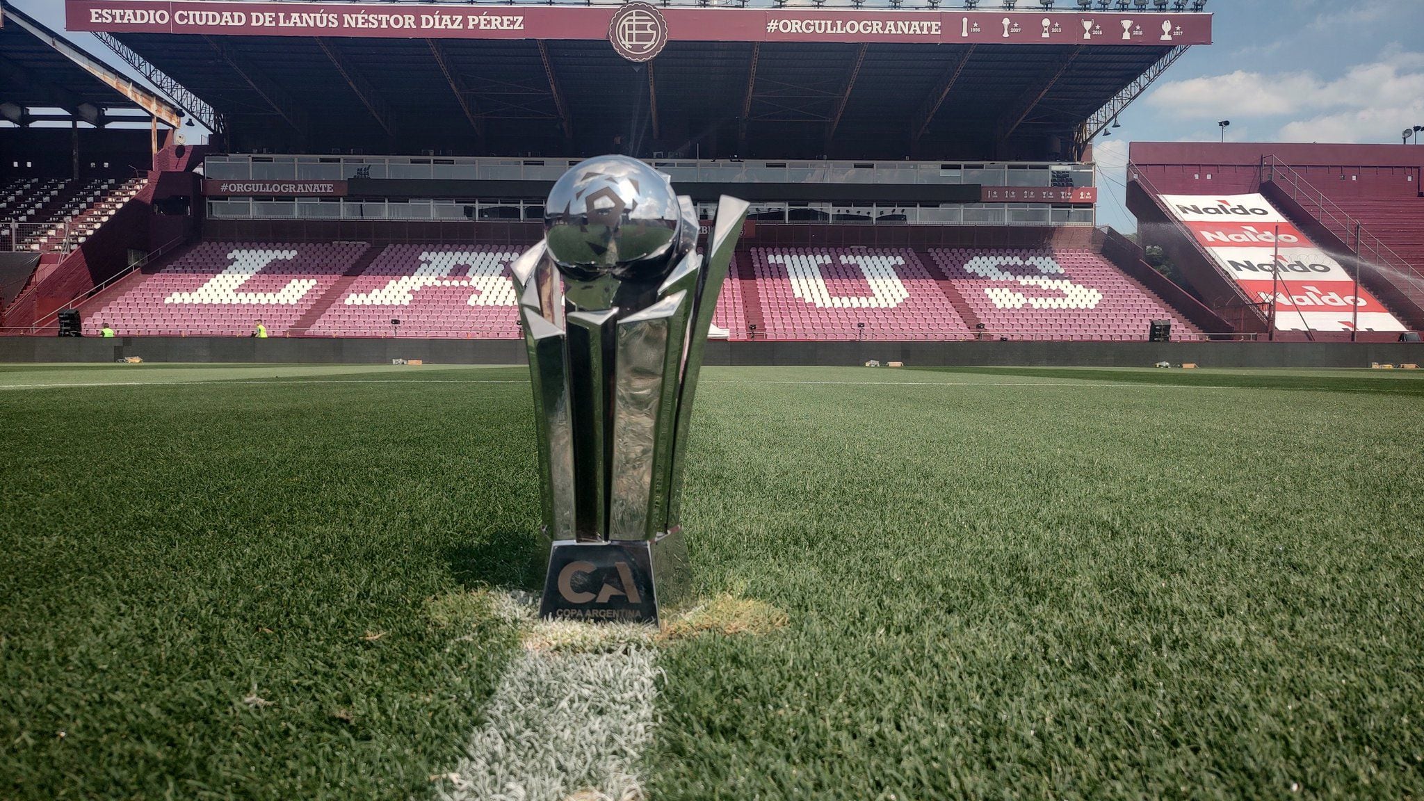 La Copa Argentina en el estadio de Lanús