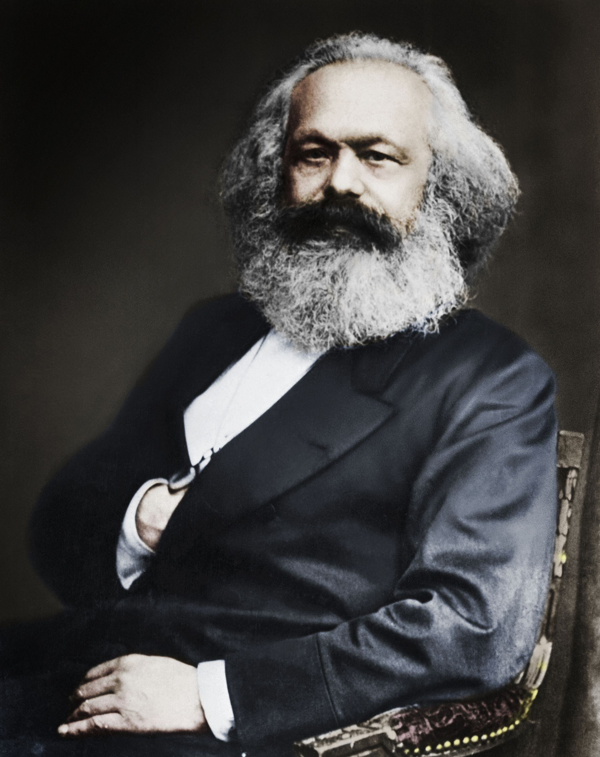 Karl Marx, el fundador del comunismo y autor de El Capital y, junto con el coautor Friedrich Engels, El Manifiesto Comunista.