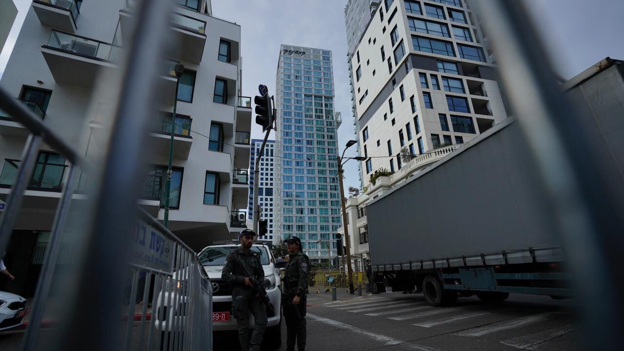 La llegada de Biden trajo consigo un dispositivo de seguridad aún mayor al ya dispuesto en la ciudad de Tel Aviv.