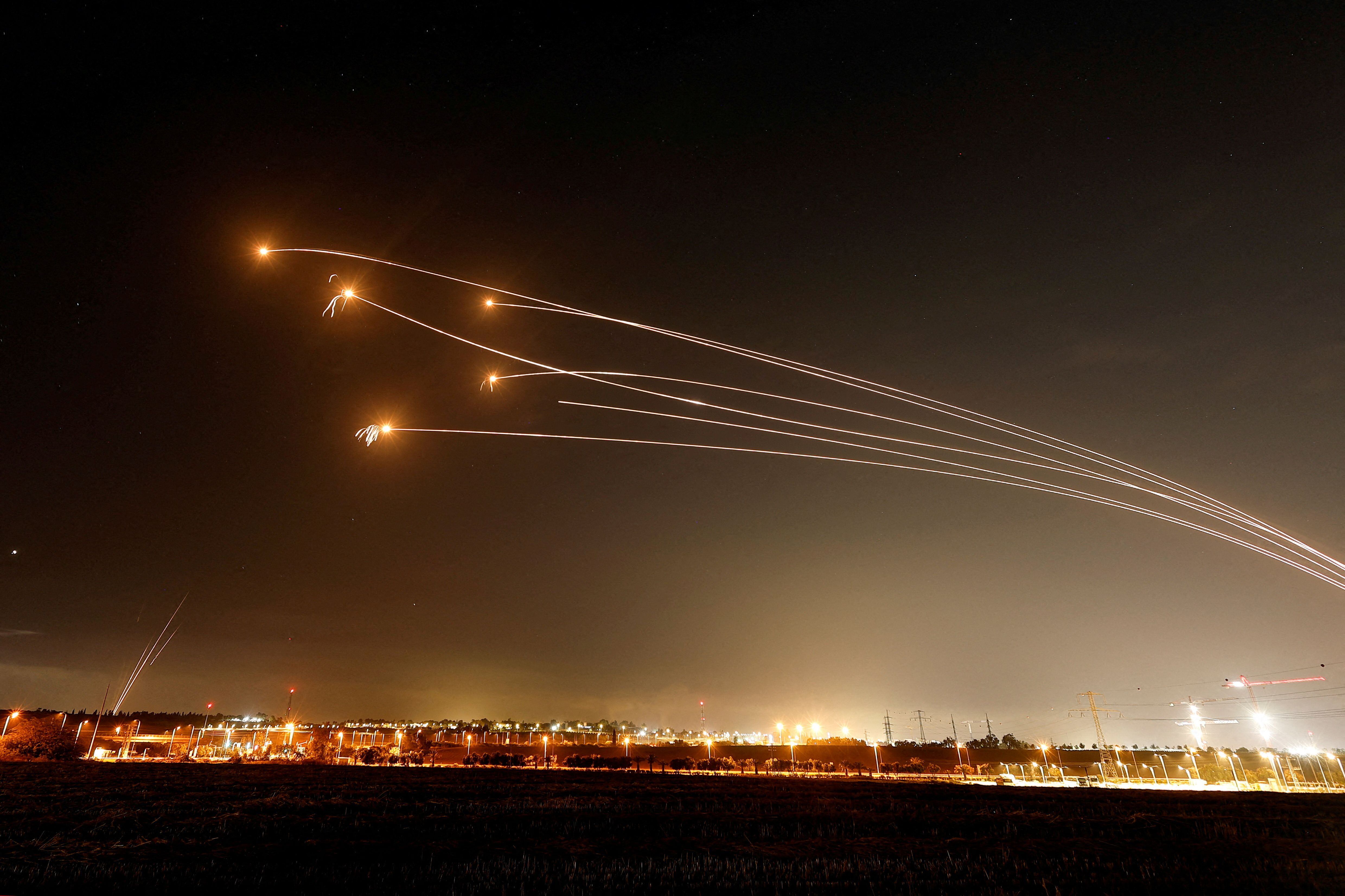 Hamas afirma haber lanzado misiles contra el aeropuerto de Ben Gurion (REUTERS/Ammar Awad) 