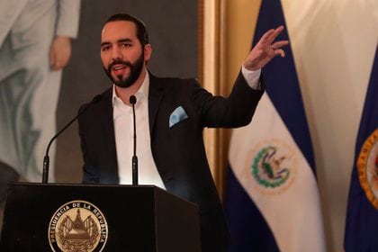 Il presidente di El Salvador, Najib Bukele