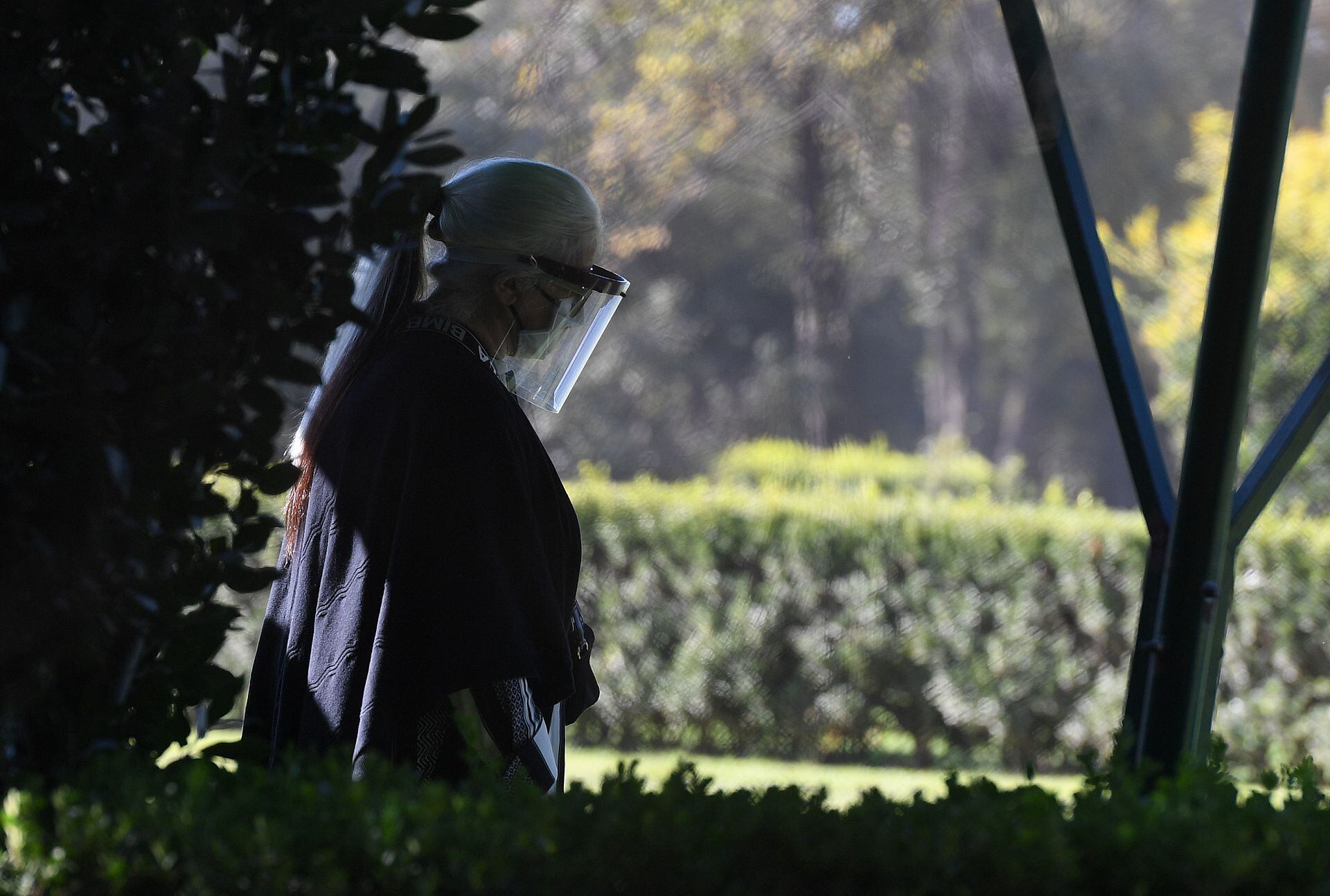 Los familiares se retiraron del cementerio en silencio (Maximiliano Luna)