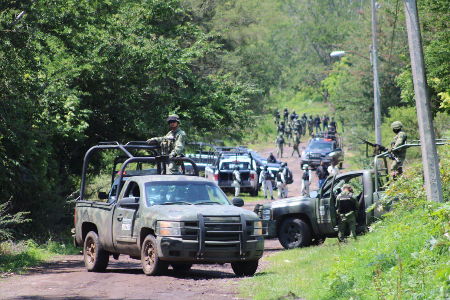 CJNG seis muertos Michoacán 1 militar muerto