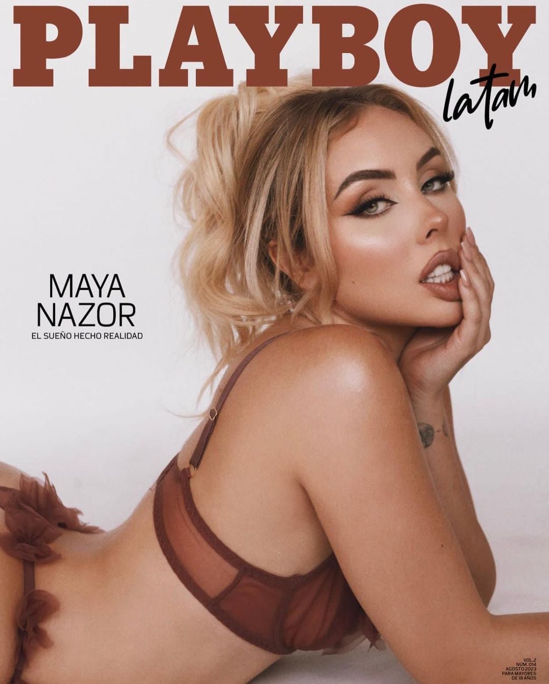 Influencer mexicana cumple su sueño y es portada de la revista Playboy -  Infobae