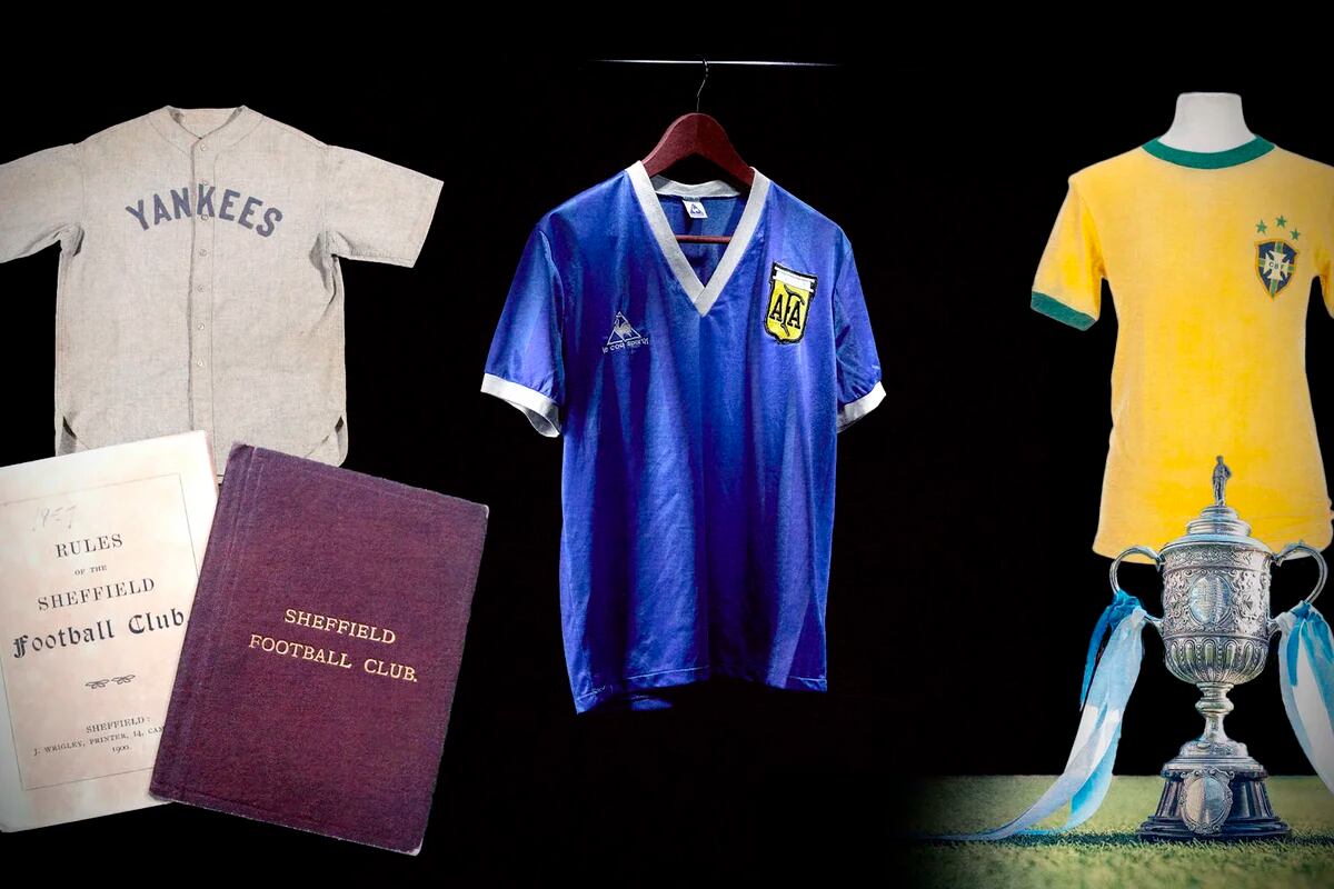 Maradona's shirt may become the most expensive sports object in