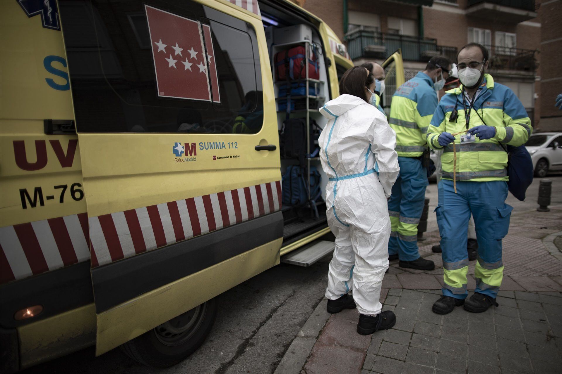 Técnicos de Emergencia de Madrid (Europa Press)