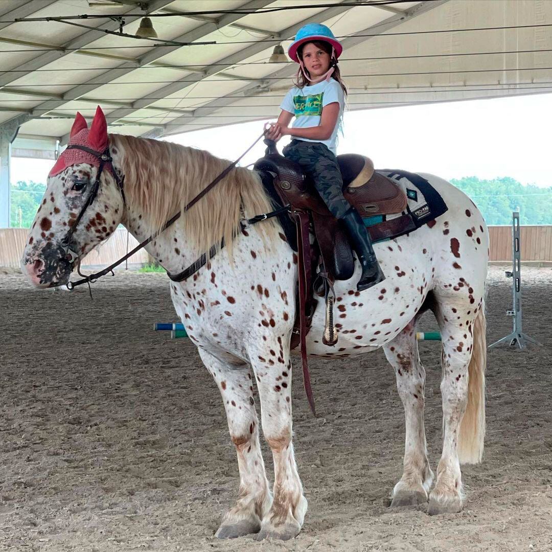 Wanda Nara le regaló un caballo a su hija Francesca