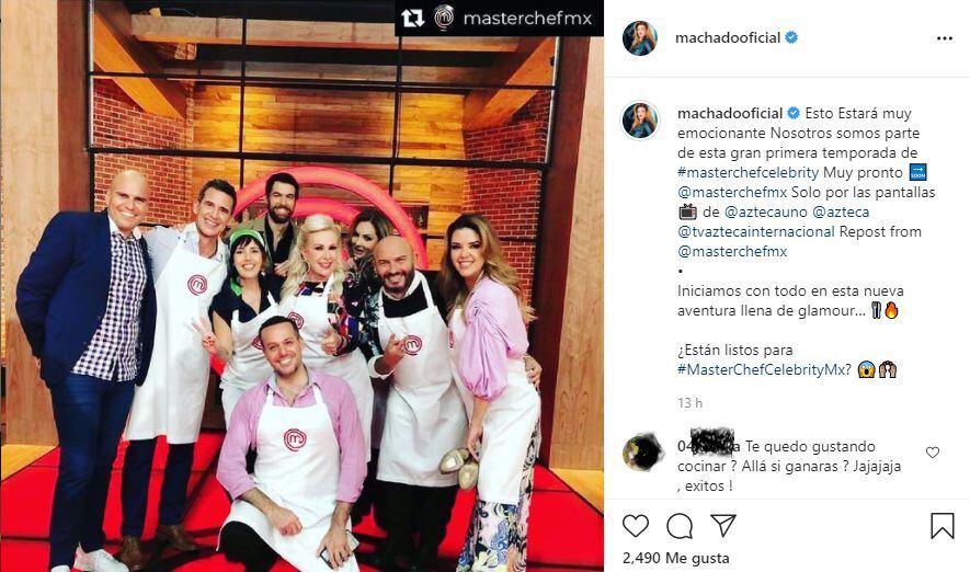 Además De Masterchef Celebrity Colombia Alicia Machado También Estará En La Versión Mexicana 