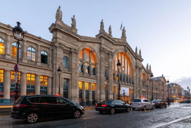 La estación de tren Gare du Nord de París es la más grande de Francia (Getty Images)