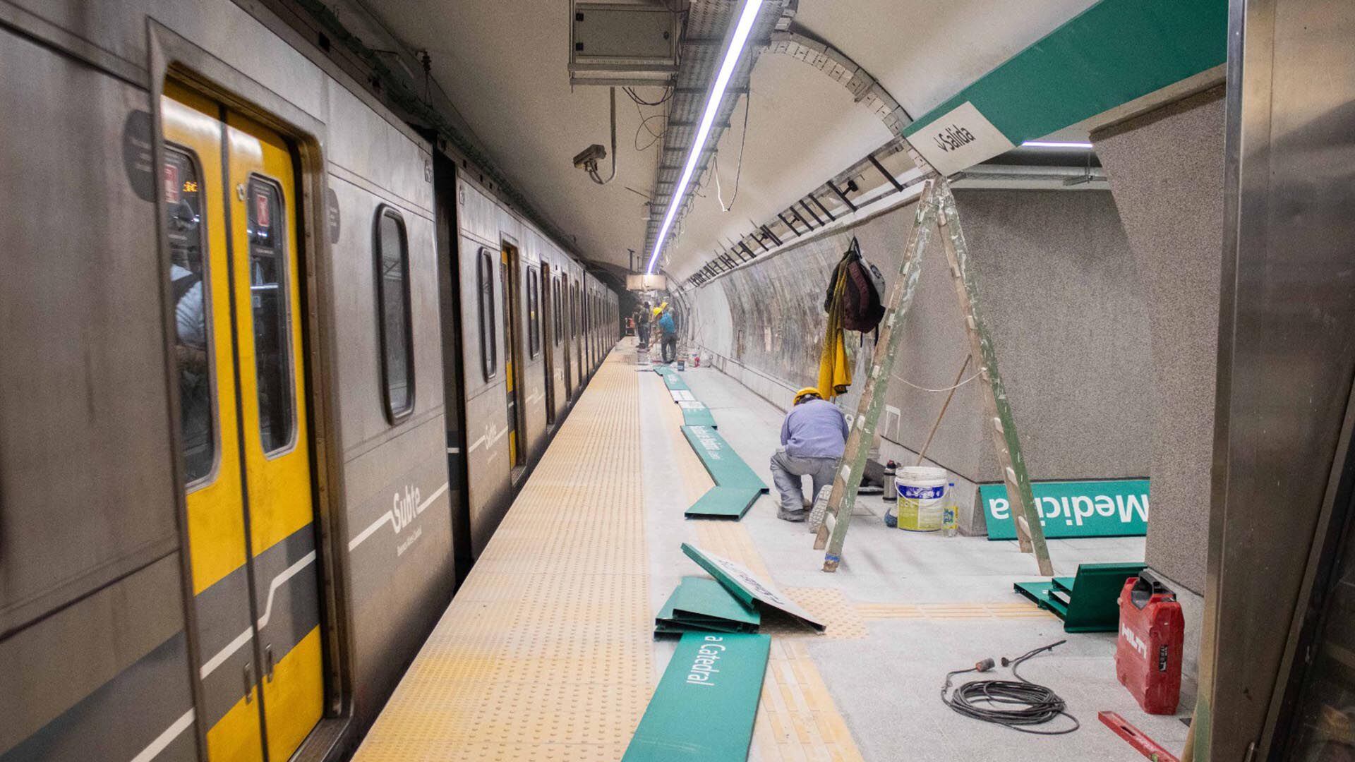 subte - nueva estación Medicina