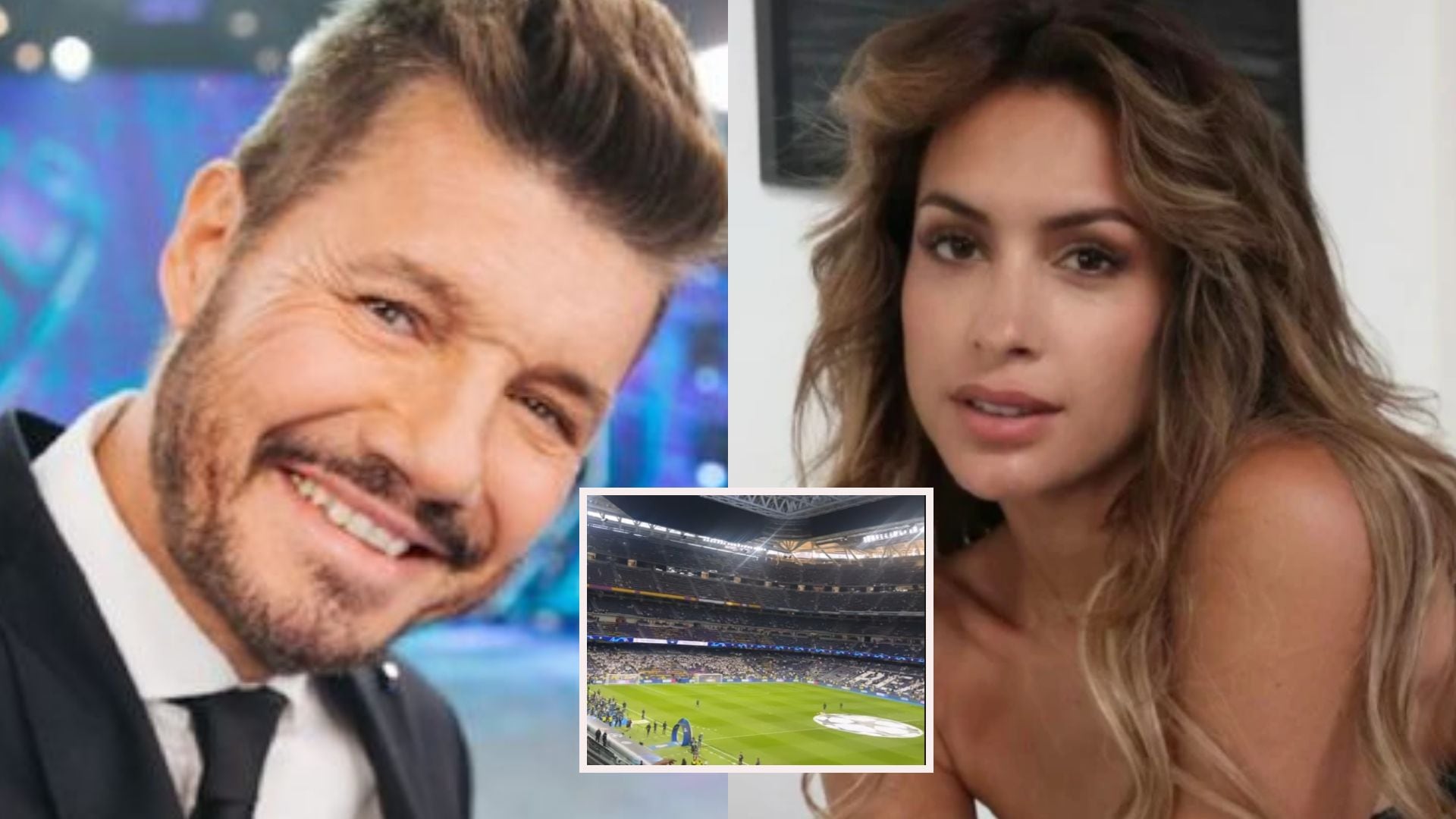 Marcelo Tinelli  publica imágenes suyas en España en medio de rumores de ruptura con Milett Figueroa. Composición Infobae Perú