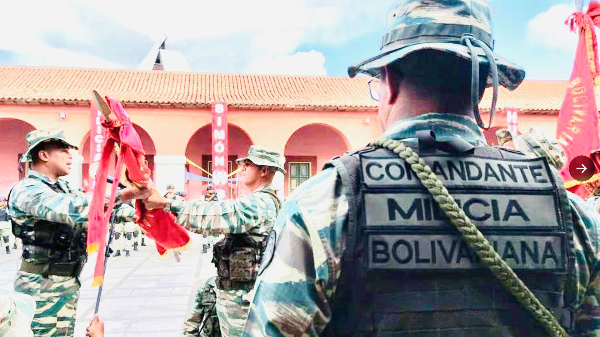 Generales ocupan el comando en la Milicia