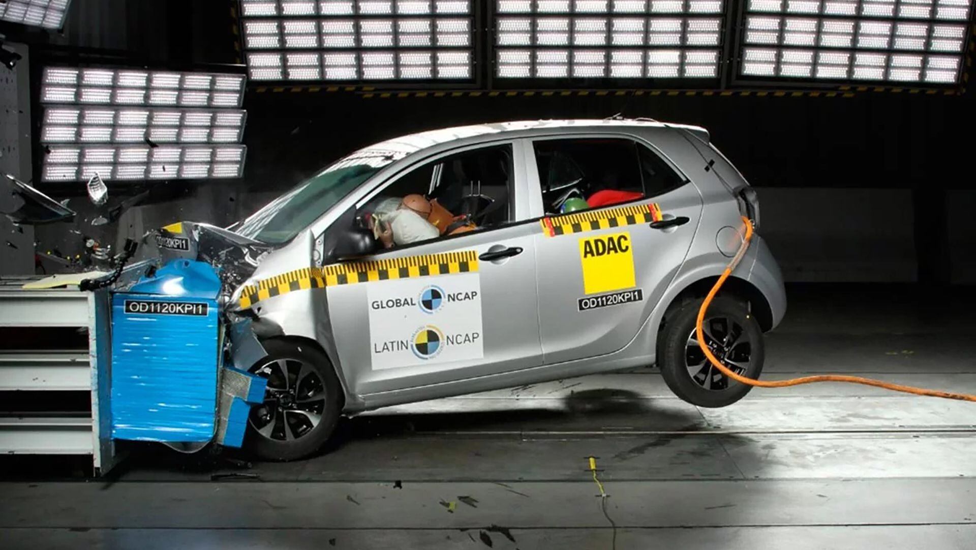 Los ensayos los hace Latin NCAP, una ONG sin fines de lucro, que prueba la versión base de cada modelo para generar un informe y una calificación