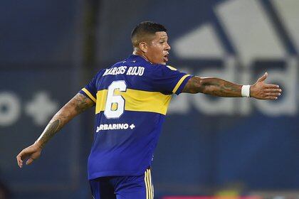 ¿Se viene el debut de Marcos Rojo como titular de Boca? (REUTERS/Marcelo Endelli)