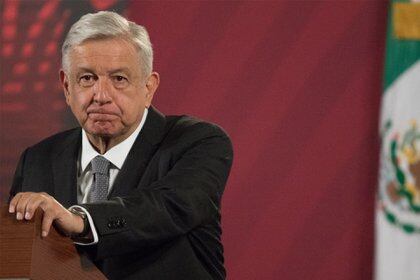 El presidente de México, Andrés Manuel López Obrador, ha causado polémica porque ha decidido ignorar las recomendaciones para el uso de mascarillas faciales (FOTO: VICTORIA VALTIERRA / CUARTOSCURO.COM)