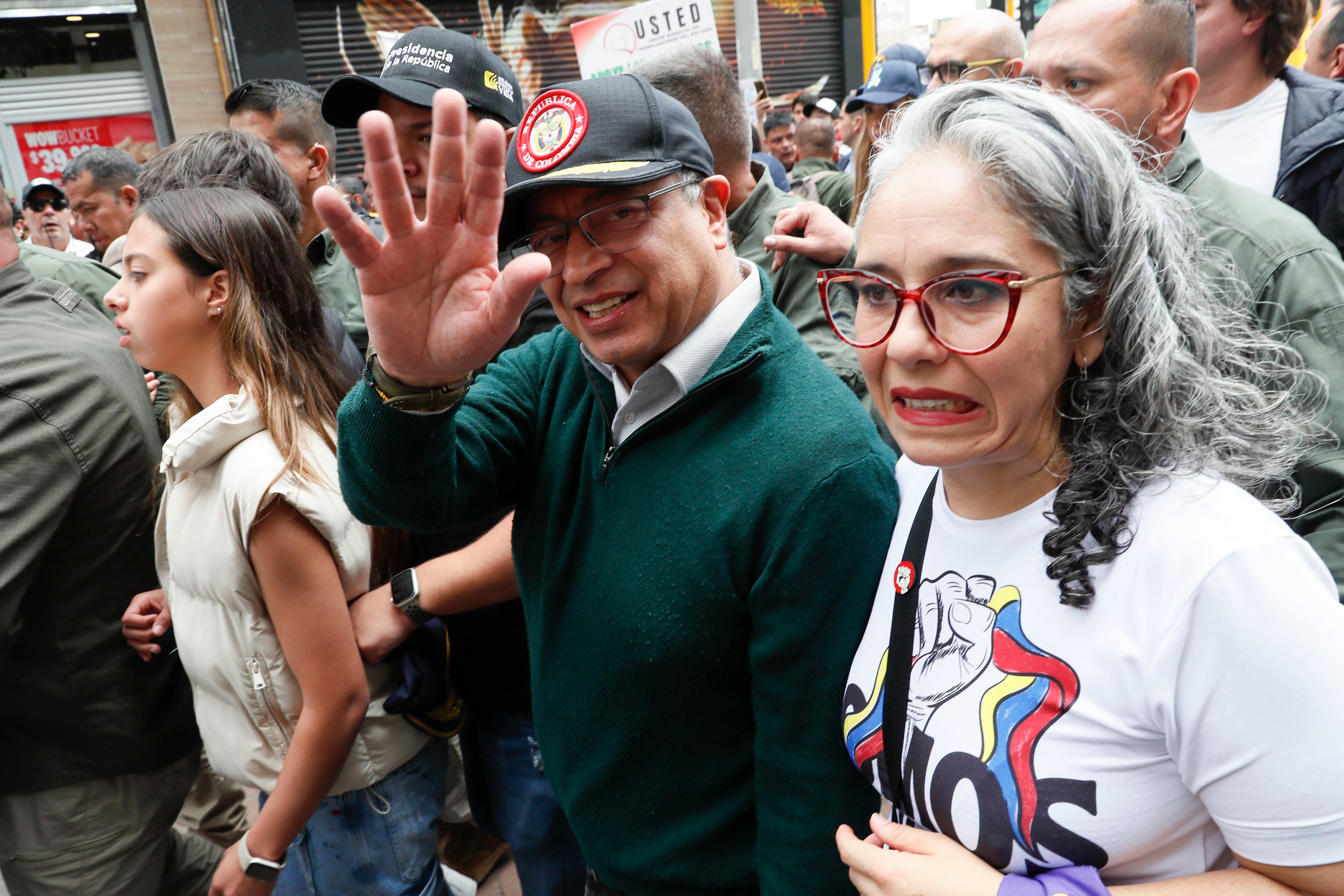 María José Pizarro discutió en redes sociales con el senador Andrés Guerra después del debate de control a la Cancillería en el Senado - crédito EFE/ Carlos Ortega