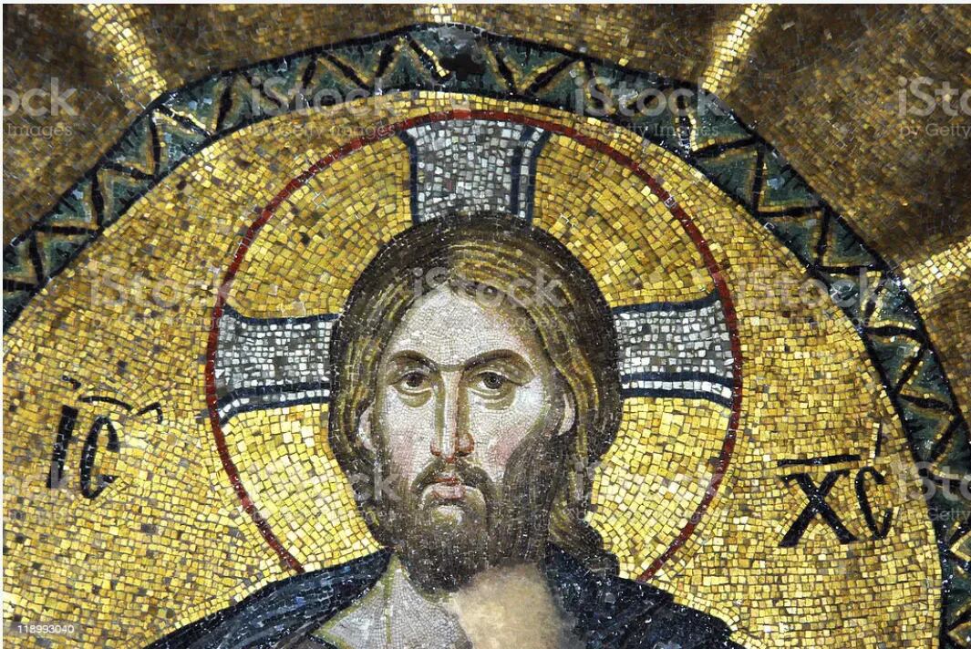 Mosaico de Jesucristo, museo de Hagia Sofia