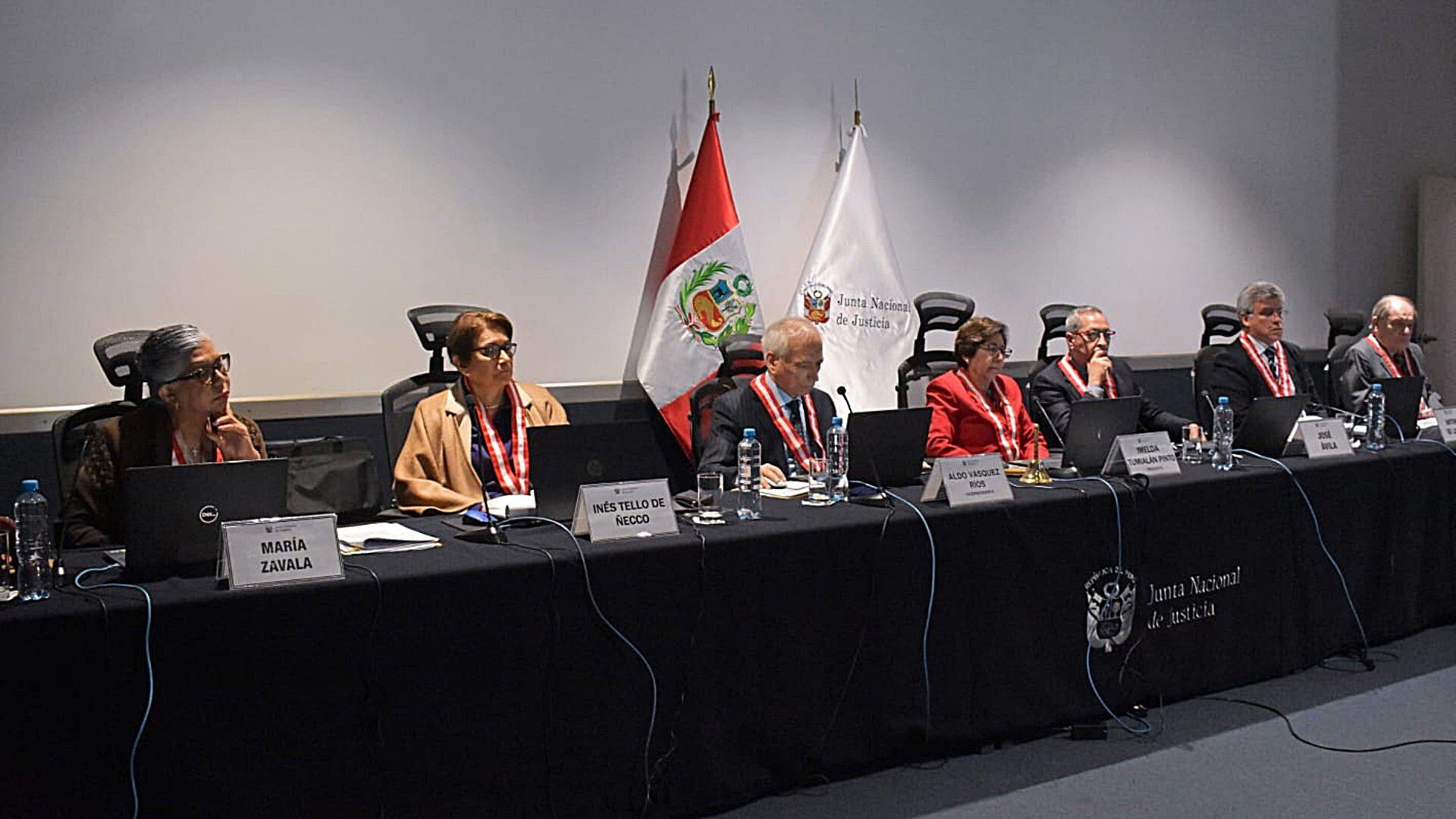 Pleno de la Junta Nacional de Justicia (JNJ). Foto: JNJ