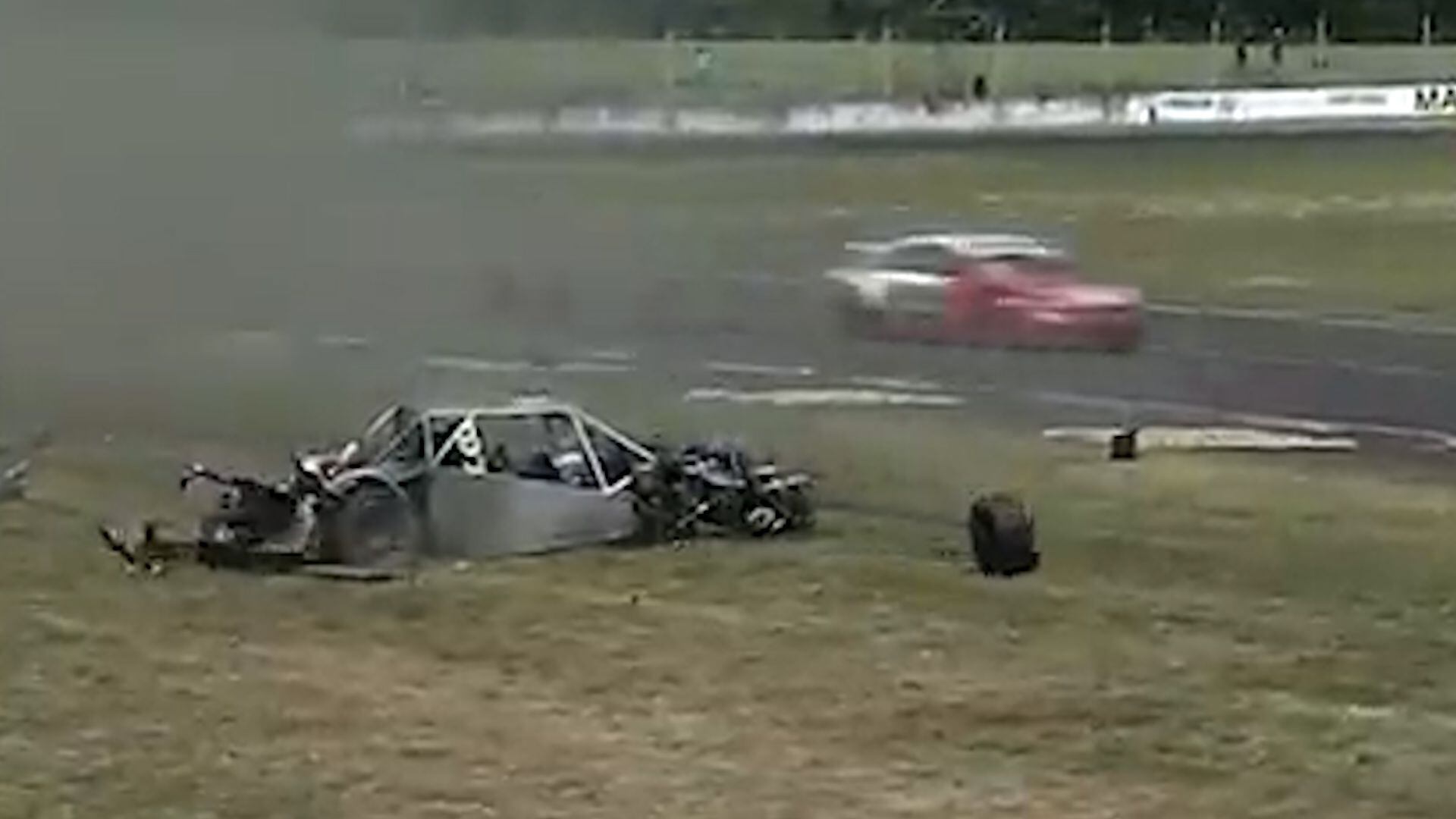 Accidente del Top Race en Paraná.