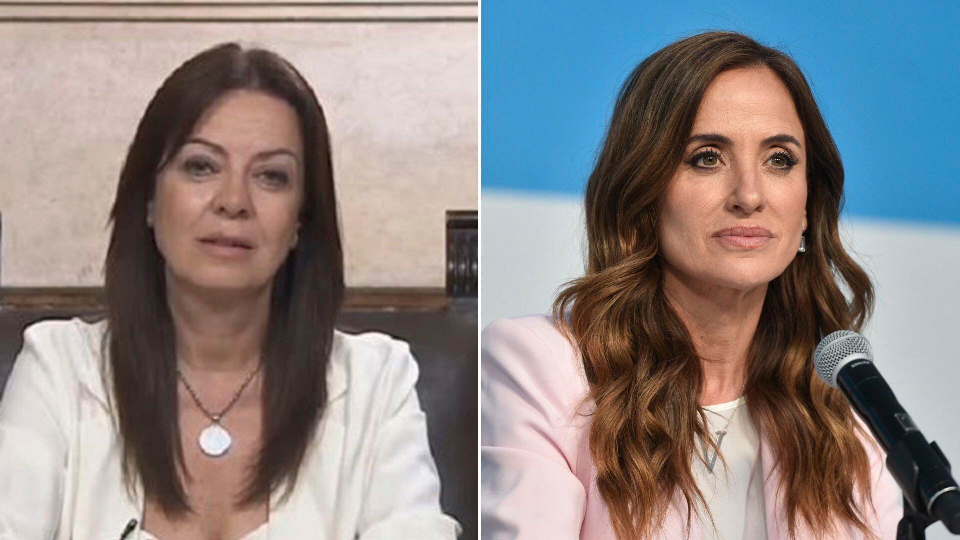 Sandra Pettovello y Victoria Tolosa Paz