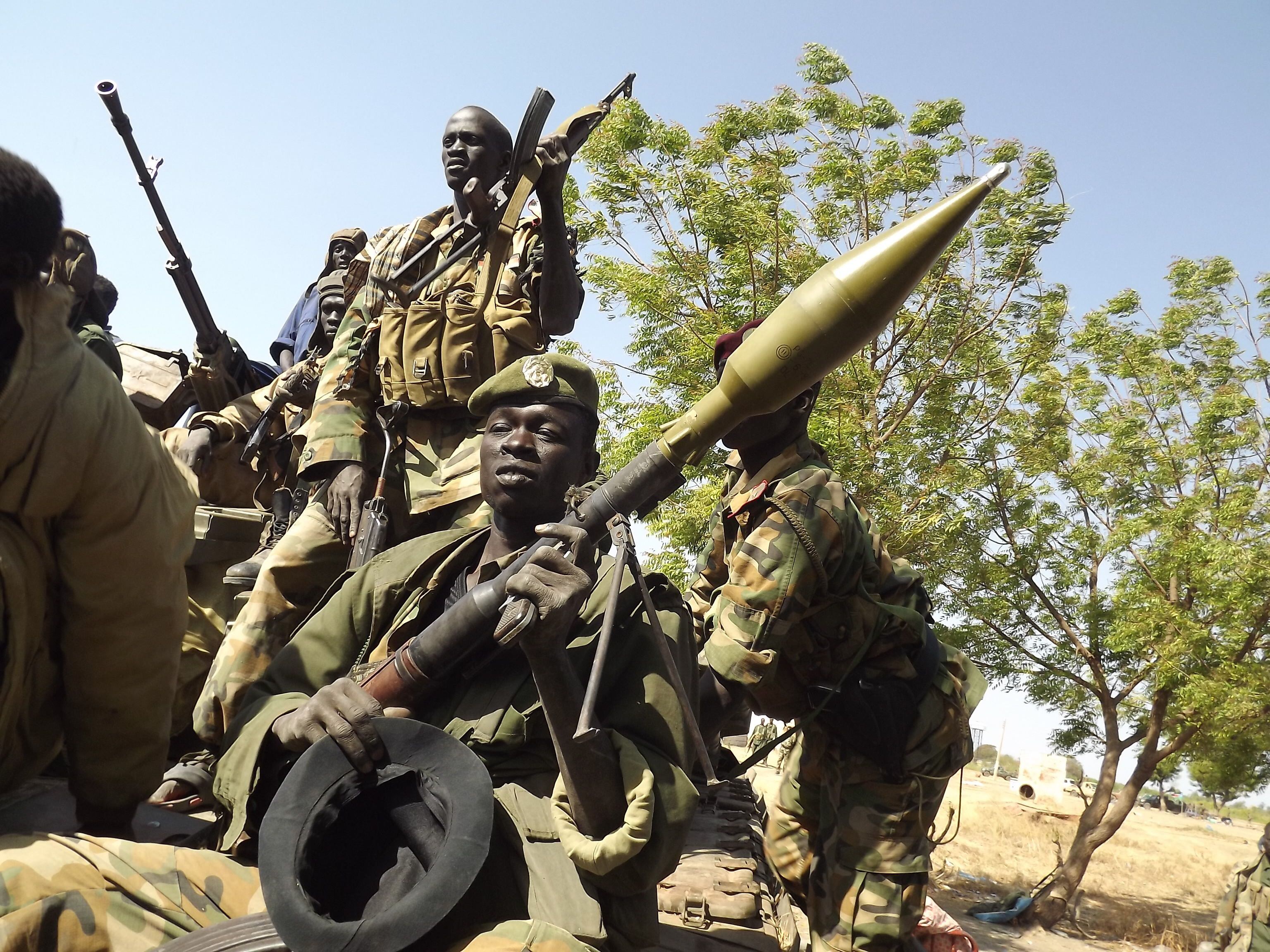 26/08/2020 Soldados del Ejército de Sudán del Sur POLITICA SUR DE SUDÁN AFRICA INTERNACIONAL SAMIR BOL / ZUMA PRESS / CONTACTOPHOTO 