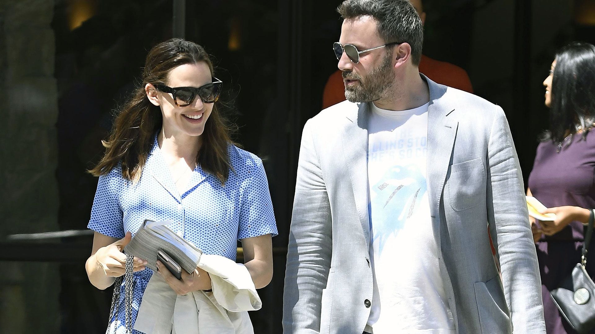 Jennifer Garder y Ben Affleck llegaron juntos al evento en Los Ángeles (Grosby)