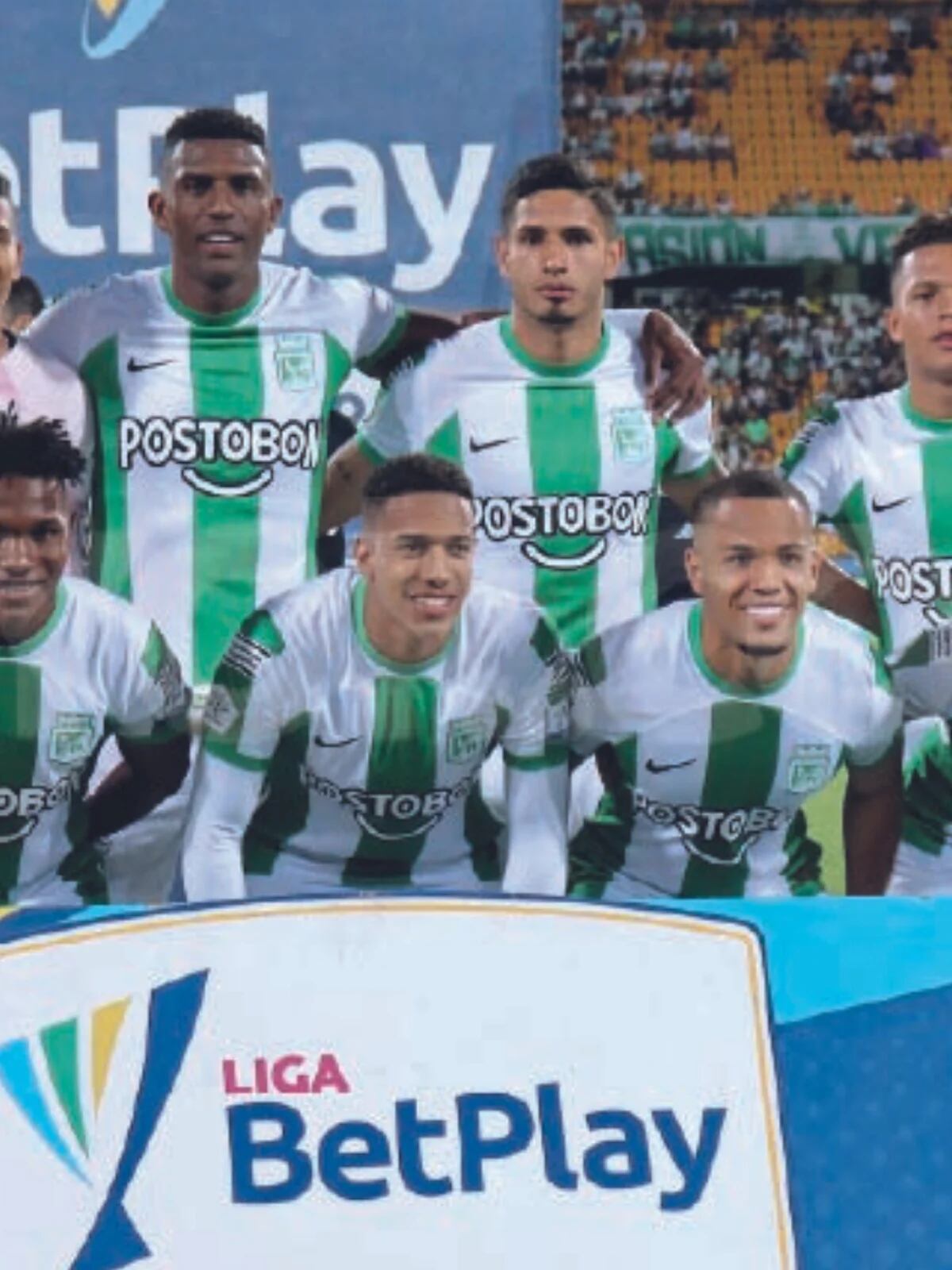 Camiseta verde tipo polo para mujer Atlético Nacional, Los Del Sur