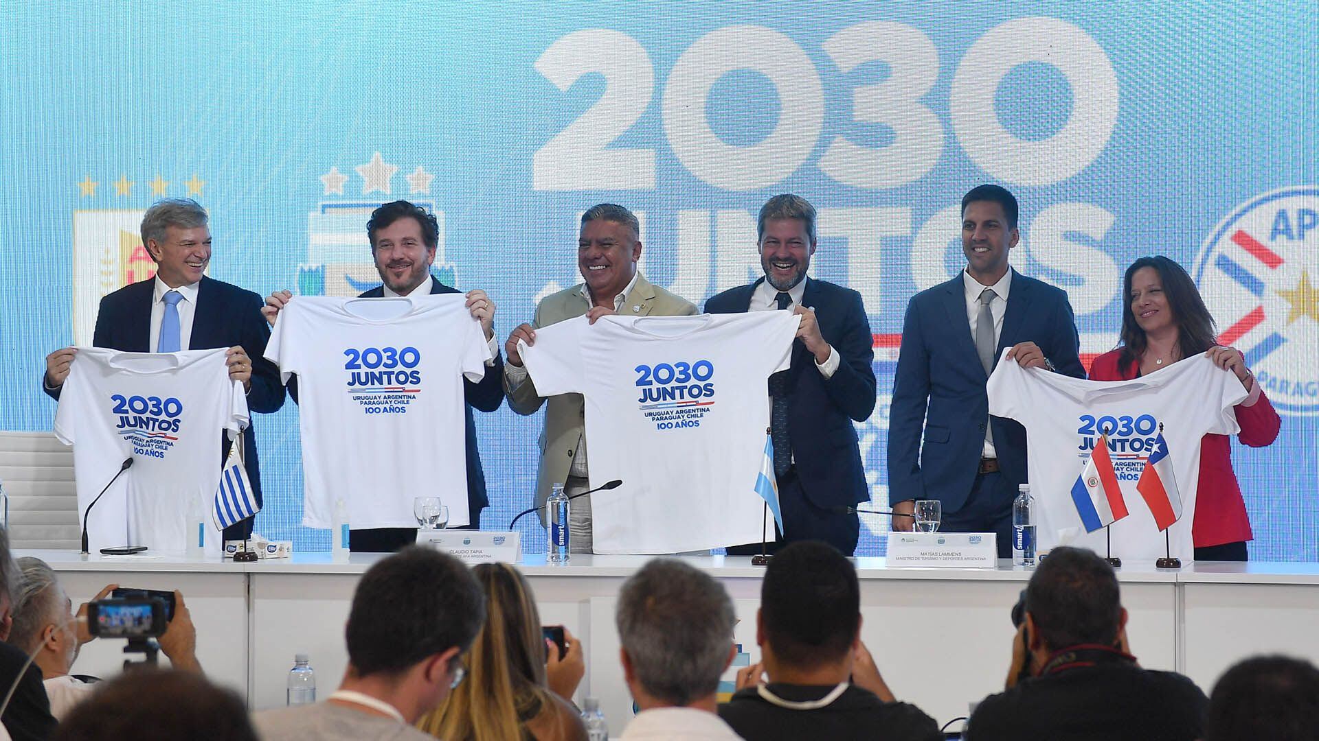 El proyecto de Conmebol del Mundial 2030 permitió que los tres primeros partidos se jueguen en Sudamérica 