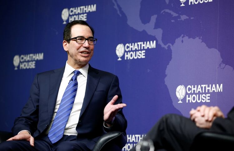 Steven Mnuchin, secretario del Tesoro de EEUU (REUTERS/Henry Nicholls)