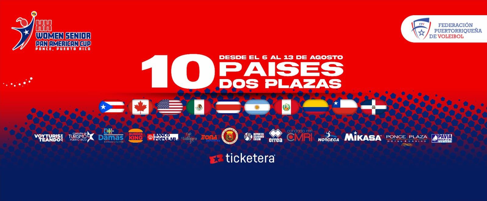 La Copa Panamericana 2023 cuenta con la participación de 10 selecciones (Facebook)