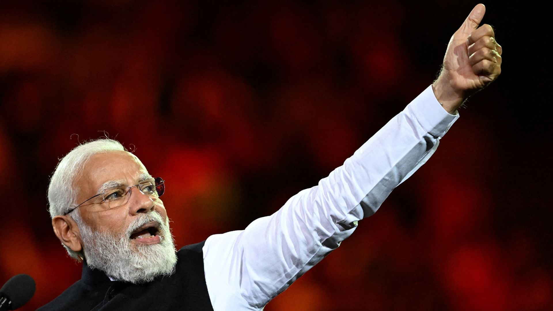 Modi, el primer ministro de la India, proclamó la incorporación de la Unión Africana al G20 (AFP)