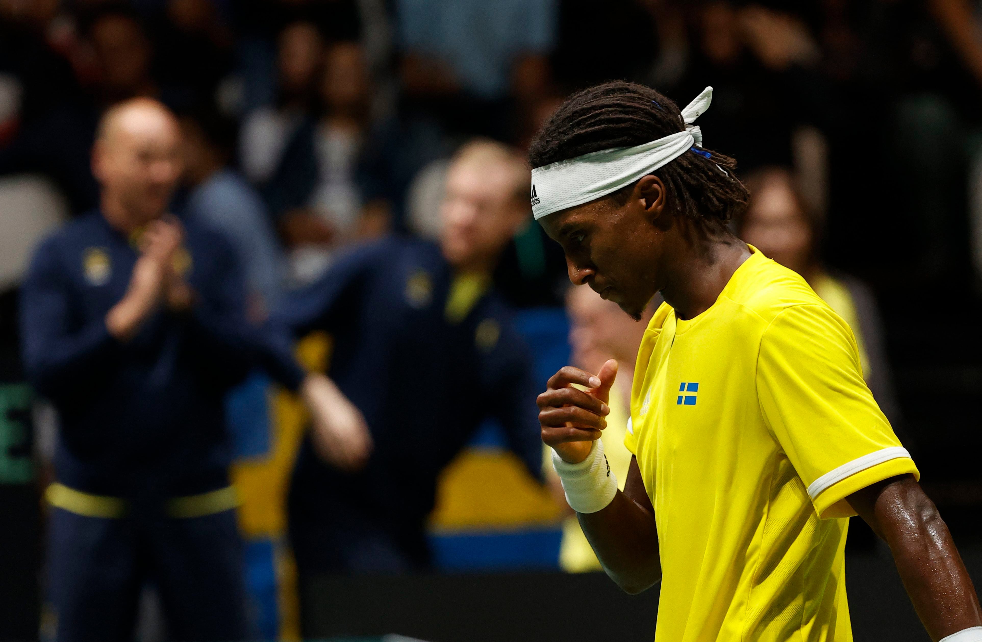 El sueco Mikael Ymer se retiró del tenis tras ser suspendido por saltearse tres controles de dopaje según ITF (REUTERS/Ciro De Luca)