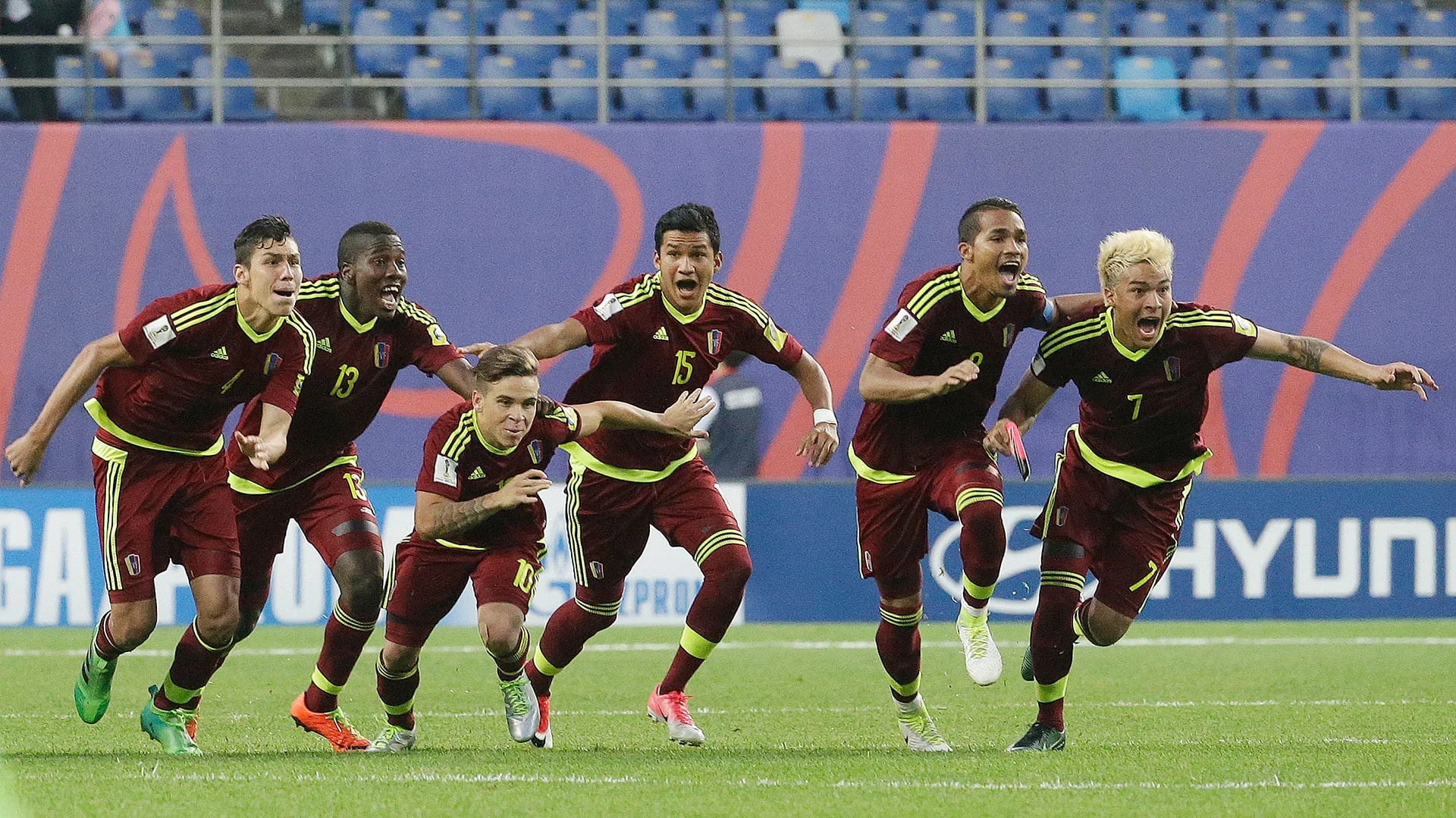 Venezuela encontró una generación de futbolistas capaces de competir a nivel internacional (AP)