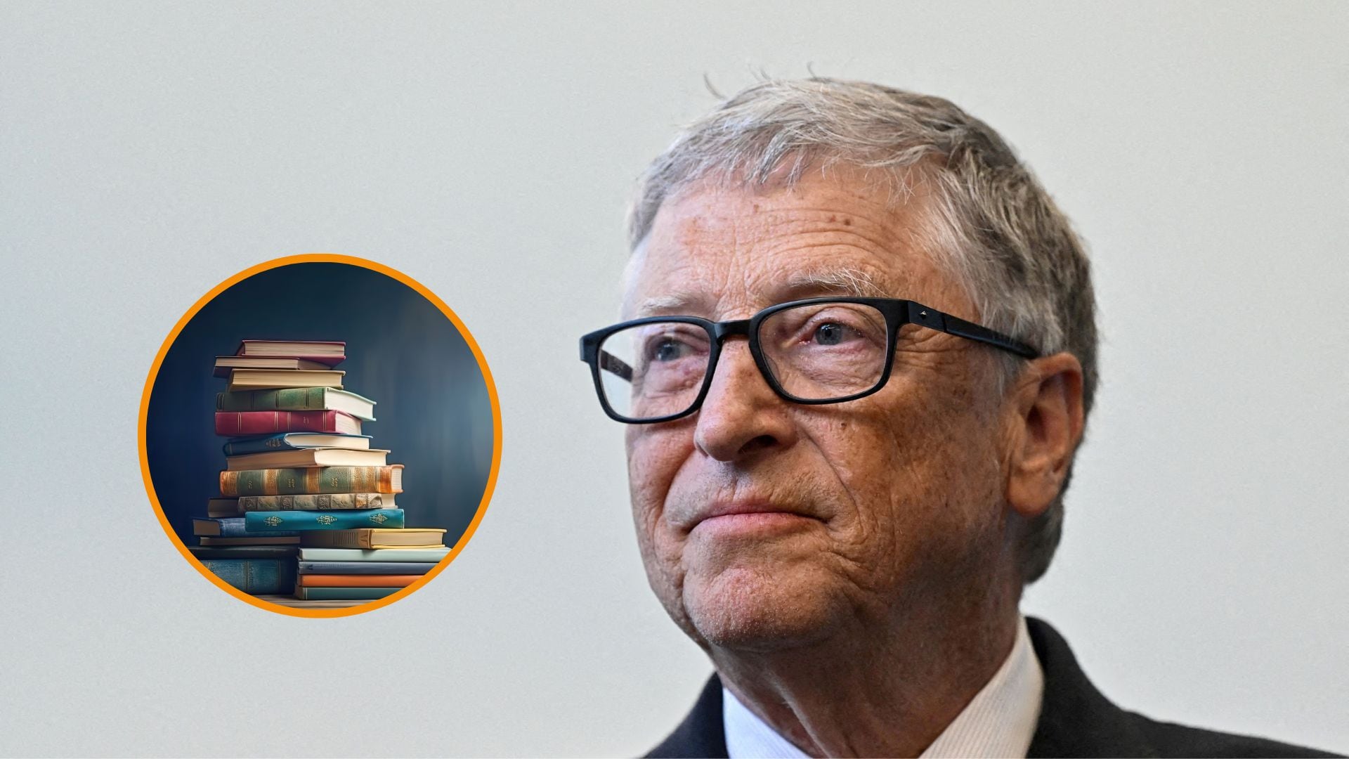 El libro que ayudó a Bill Gates a superar los pensamientos negativos (Reuters y Pixabay, montaje Infobae).
