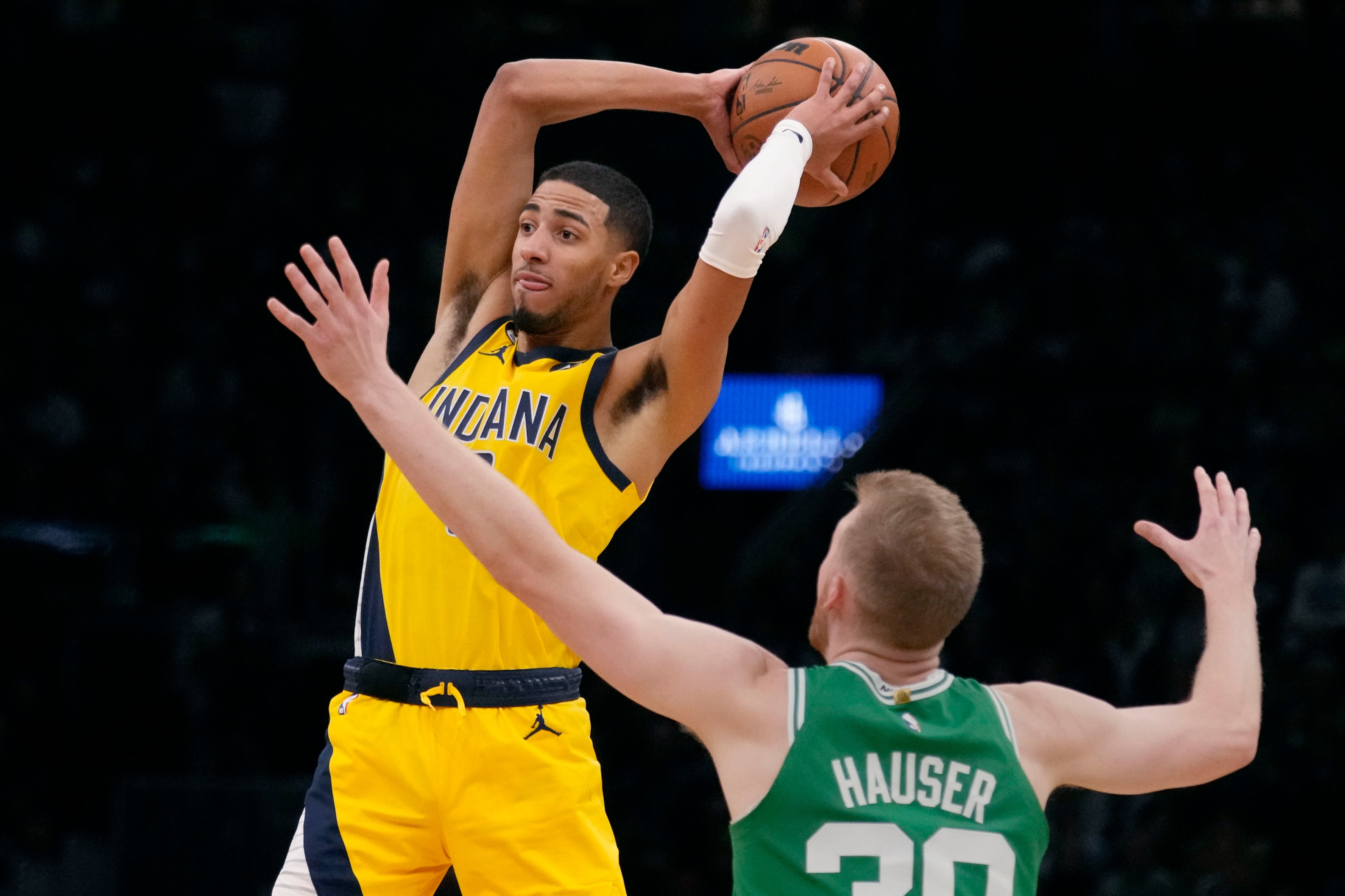 Con 33 De Haliburton Pacers Derrotan A Celtics Infobae