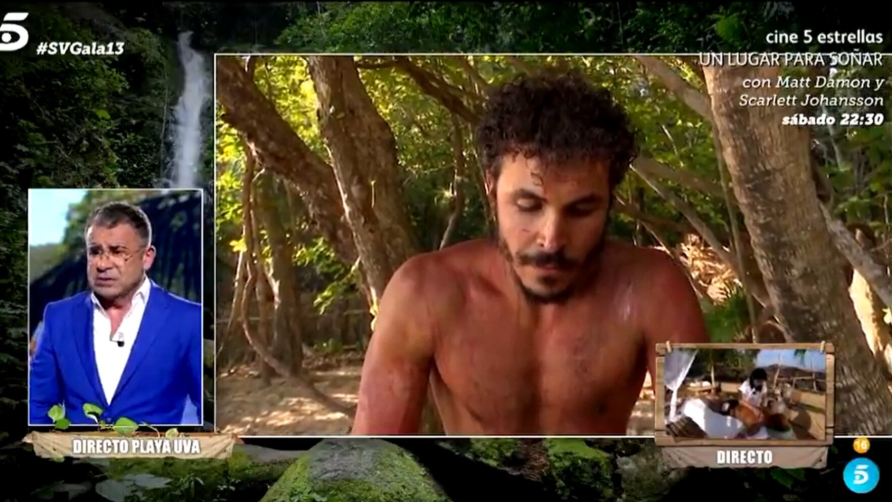 Jorge Javier Vázquez y Kiko Jiménez en 'Supervivientes 2024' (MEDIASET)