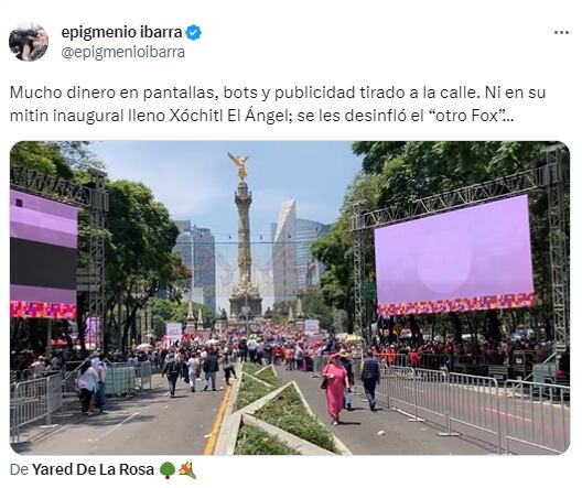 Epigmenio Ibarra asegura que "se desinfló el otro Fox" (@epigmenioibarra)