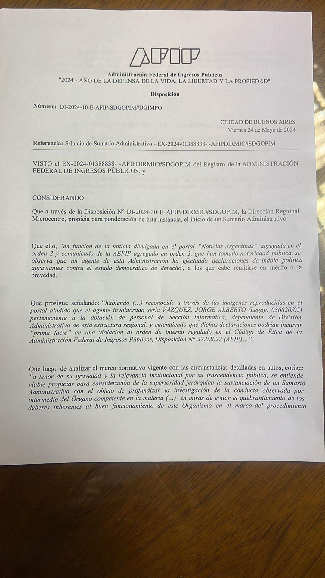 Denunciarán a un gremialista por amenazar con tumbar al Gobierno