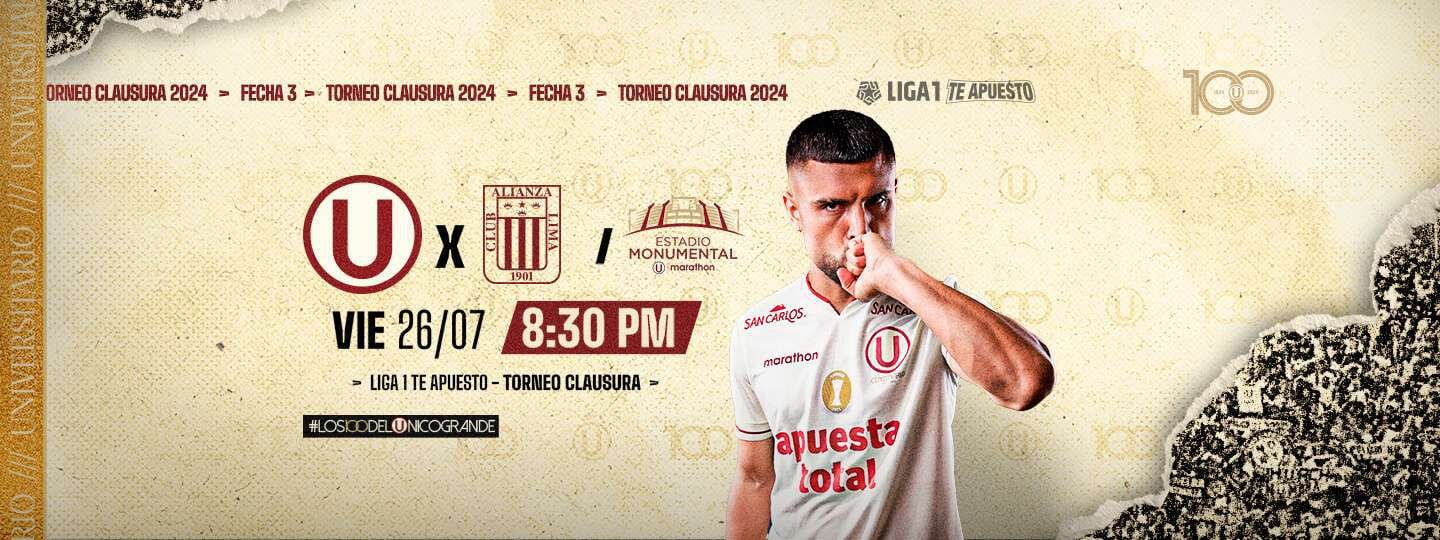 Horario del clásico peruano por el Torneo Clausura 2024.